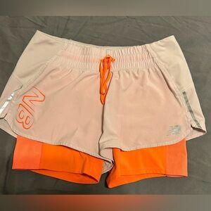 New Balance running shorts, like new!